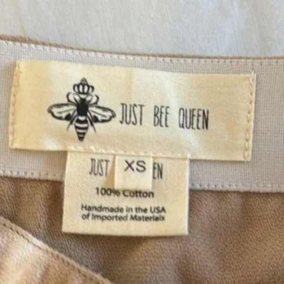 Just Bee Queen - JBQ Women’s Tulum Tie-Dye Skirt in tan, size XS, never worn! - Picture 2 of 3